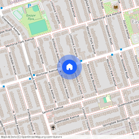 457 Mortimer Avenue #Main & 2nd Floors, Toronto, Danforth Village-East York