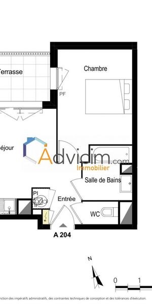 F 2 NEUF DE 37 m² avec parking - Photo 2