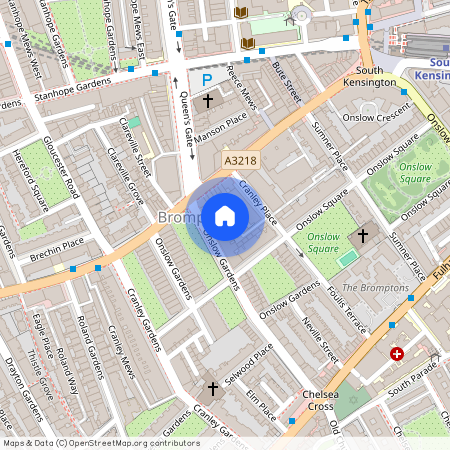 Onslow Gardens, South Kensington, London, SW7