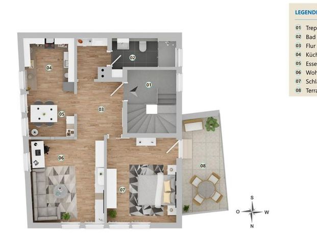 Schöne 2-Zimmer-WHG in Weikersheim Innenstadt - Foto 1