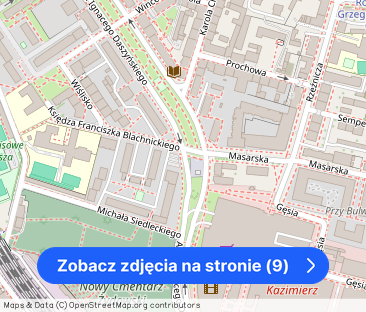 Jasne, przestronne mieszkanie w centrum Krakowa – zdjęcie 1