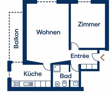 3 Zimmer, 70 m² - Foto 4