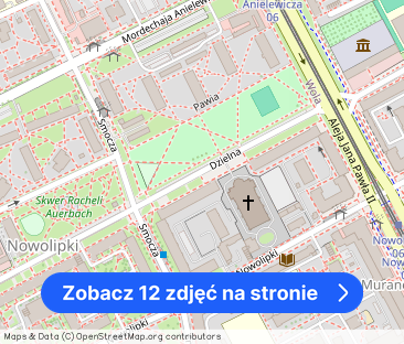 Wynajmę mieszkanie 3-pokojowe w apartamentowcu na Muranowie - Zdjęcie 1