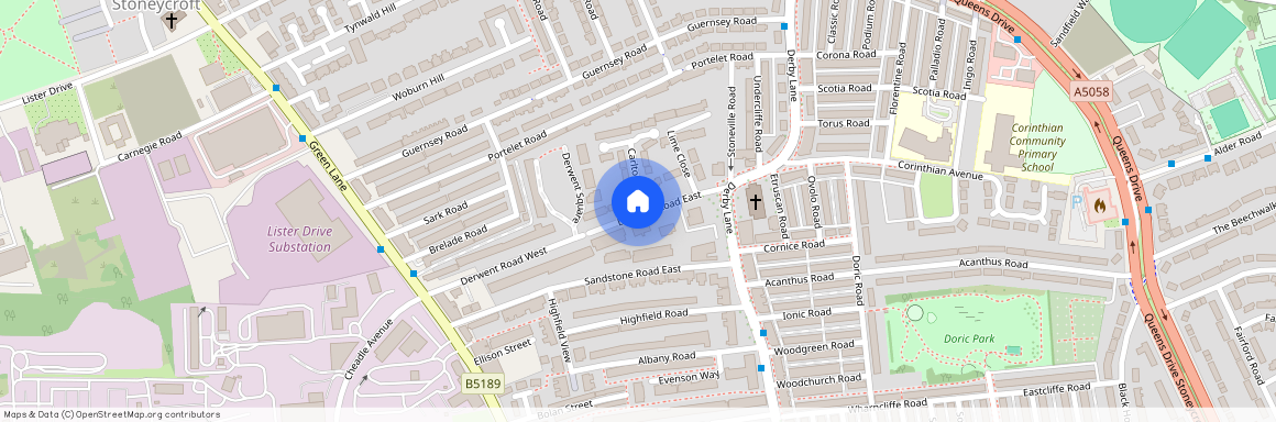 Derwent Road East, Liverpool, Merseyside, L13