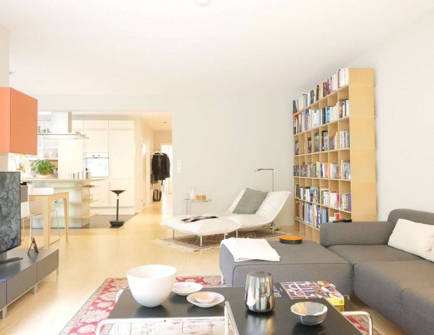 Luxuriöse 3-Zimmer-Wohnung mit Terrassen/Gartennutzung in Hannovers Philosophenviertel - Foto 1