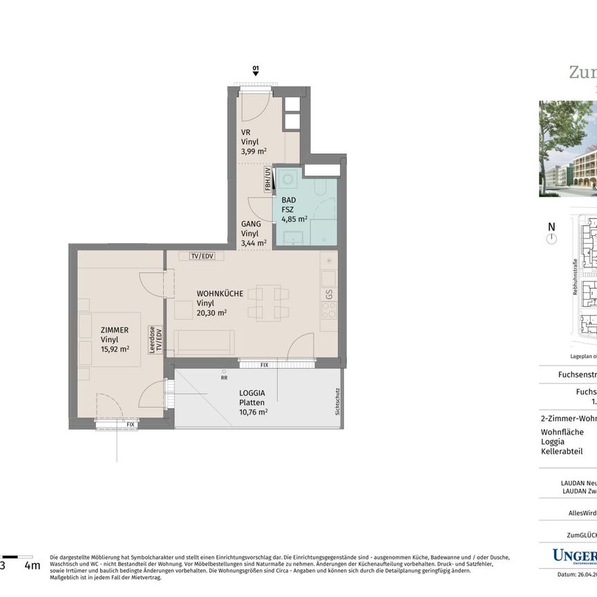 Wohnen im Grünen: Ihr neues Zuhause im Herzen des Tullnerfelds - Photo 1