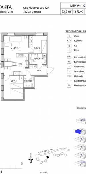 Otto Myrbergs väg 12A, 75231, Uppsala - Photo 2