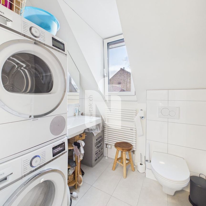 Wohnen auf zwei Etagen – mit Balkon, Lift, Waschturm und Gemeinschaftsgarten - Foto 1