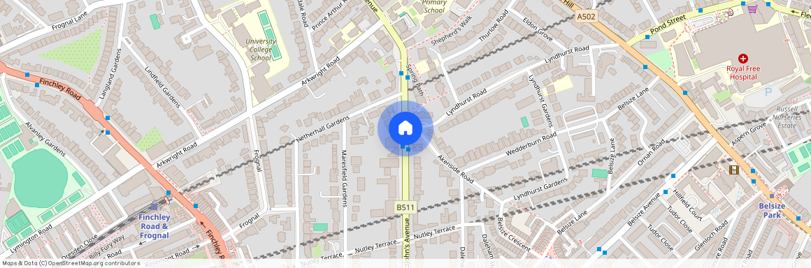 Fitzjohns Avenue, Hampstead, London, NW3