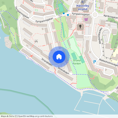 Hässelby strand, Stockholm, Strandliden 22