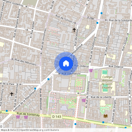 4 Pièces Vincennes-Diderot