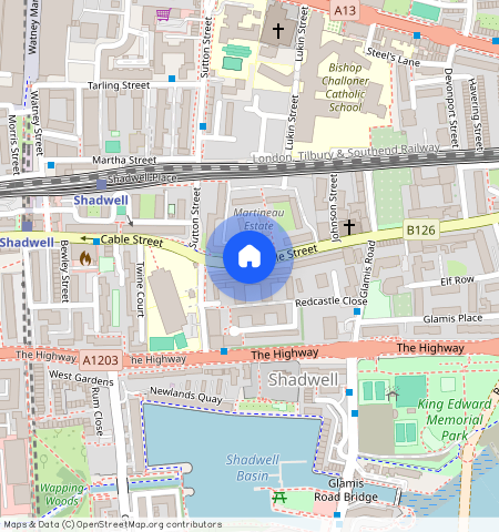 RM1 Cable Street | Shadwell | London | E1 0AE