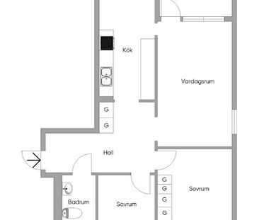 Surte - 3rok - tillsv - 13.685kr/mån - Foto 1