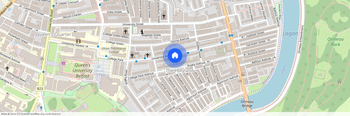 University Avenue, Queens Quarter, Belfast, BT7 1GX