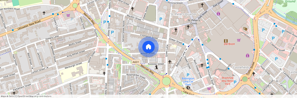 Wilson Street, Derby DE1