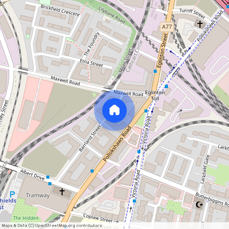 2/1, 17 Barrland Street, G41 1QH