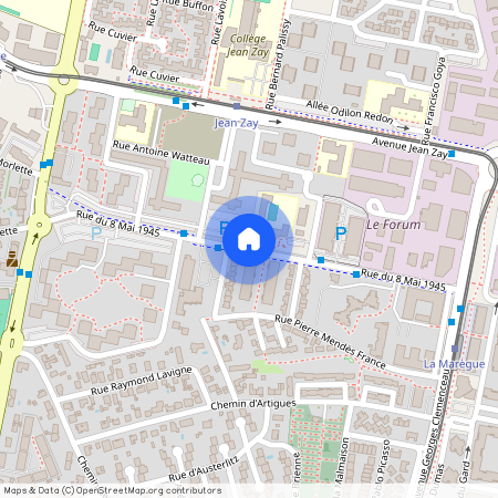 Rue du 8 Mai 1945, Francja, Cenon