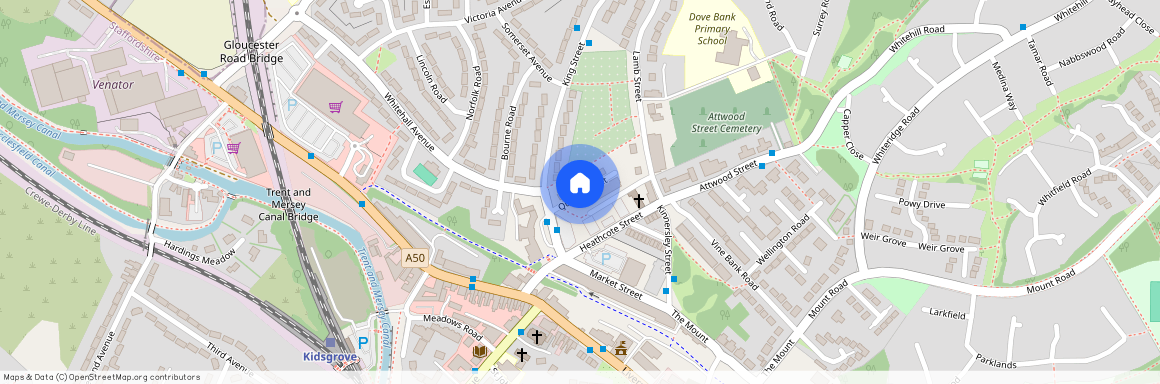 Queen Street, Kidsgrove, Stoke-On-Trent, ST7