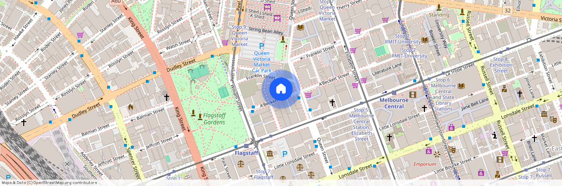 192 A'Beckett St Melbourne VIC 3000, Australia
