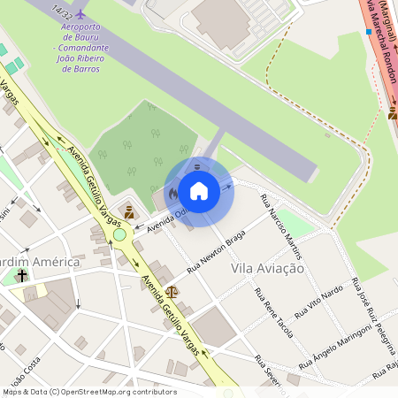 Avenida Odilon Braga, Vila Aviação, SP, Bauru