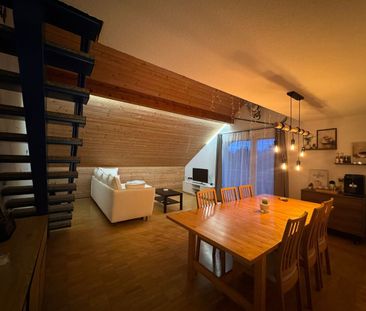3.5-ZIMMERWOHNUNG MIT GALERIE IN RUBIGEN - Foto 1