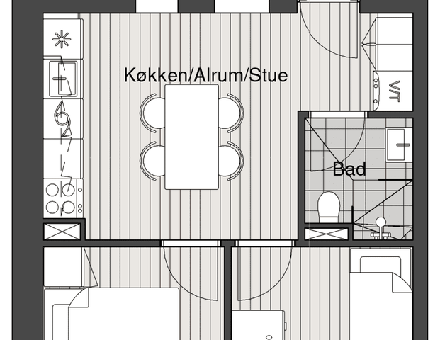 Tulipanhaven 92, 1. sal lejl. 4 - Foto 1