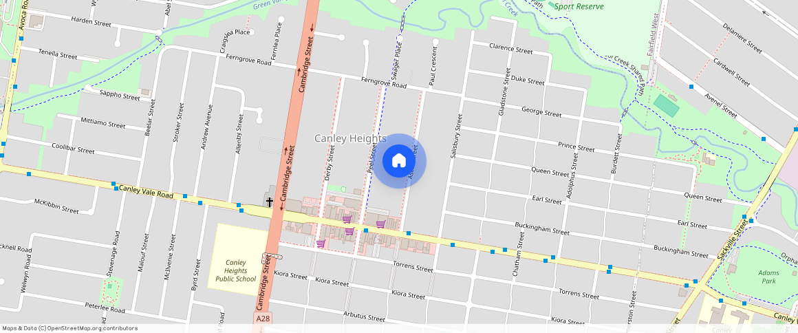 ** Ascot Street, Canley Heights 2166, New South Wales