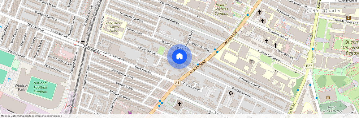 Flat 2, 21 Ashley Avenue, ***Please note this is an HMO Property***, Belfast