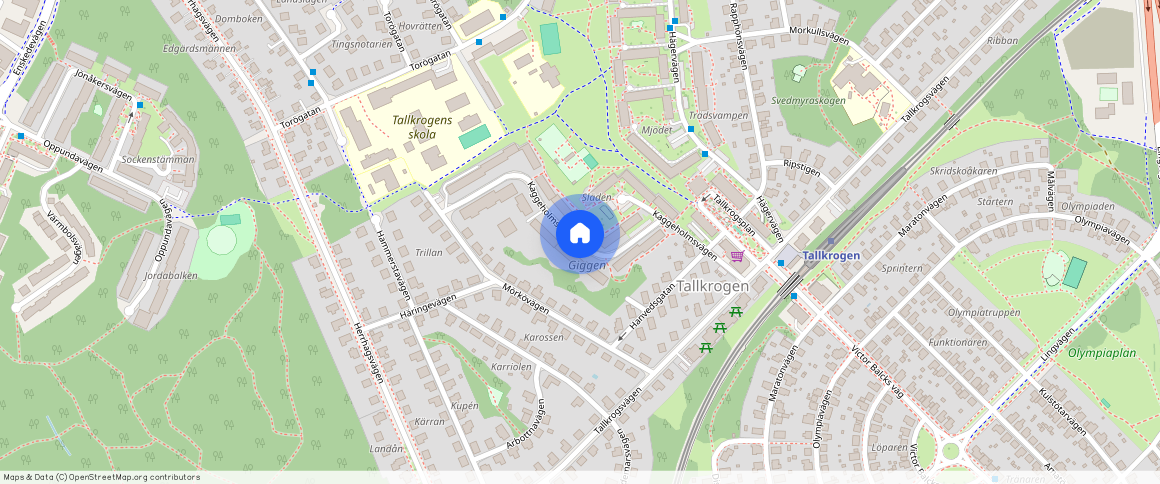 Kaggeholmsvägen, Enskede