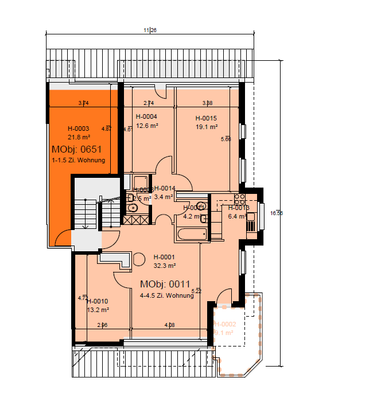 Gemütliche Wohnung in ländlicher Lage - Foto 1