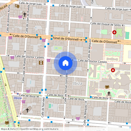 Calle de Fernán Gonzalez 44, 2i, 28009 MADRID, Salamanca, Retiro, Tbt