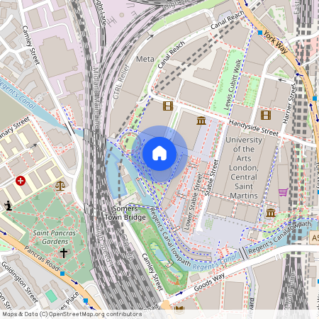 Gasholders, Lewis Cubitt Square, London N1C