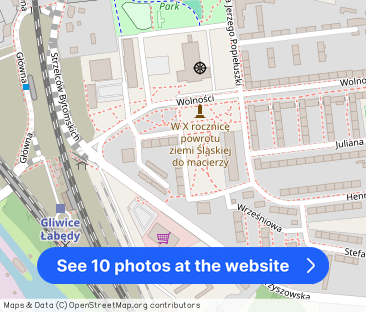 Nowe Wnętrze, Pierwszy Najemca, 2Pok., Parking, CO, Gliwice - Łabędy - Photo 1