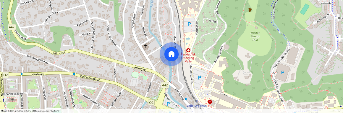 Grejsåvænget 43, 1. tv., 7100 Vejle