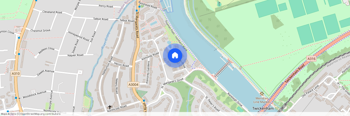 Martineau Drive, Richmond Lock, Twickenham, London, TW1