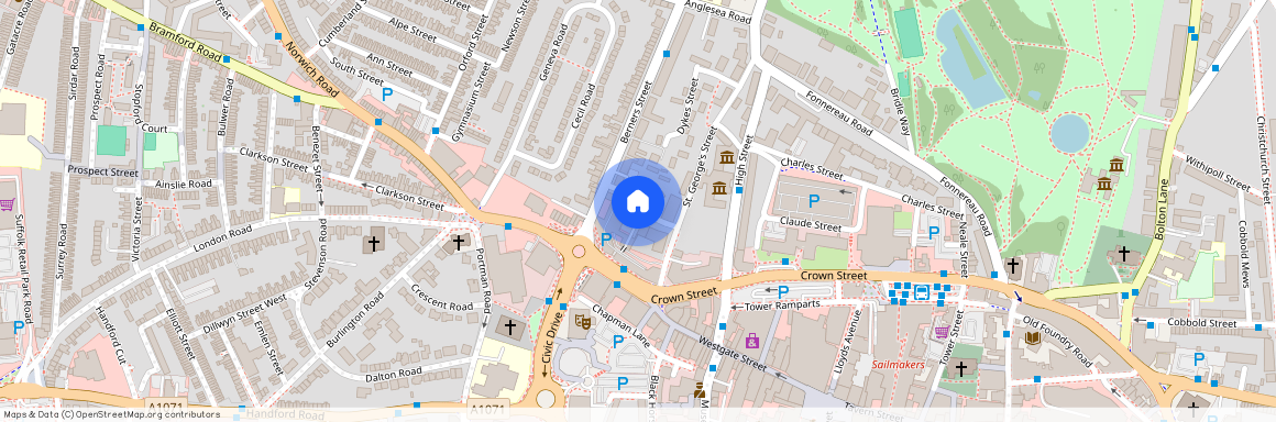 Bedford Street, Ipswich, IP1