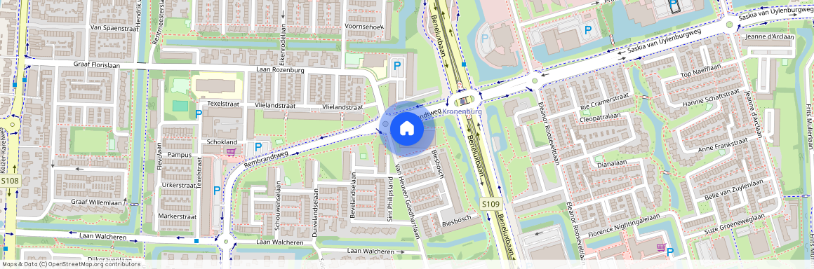 Biesbosch 721, Vredeveldbuurt, 1181JC, Amstelveen