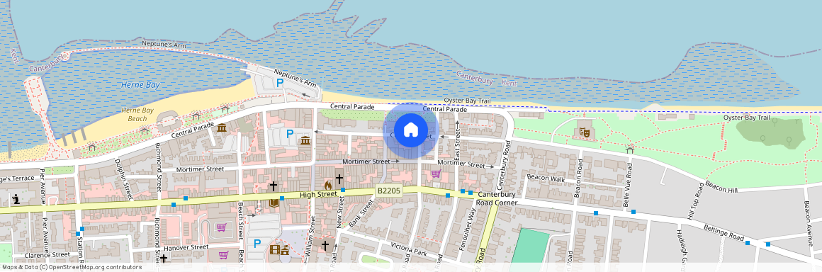 Flat 9 Herne Court, 302a Main Road, CT6 5JF, Charles Street