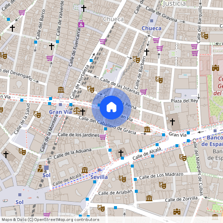 Gran Vía, Madrid, Community of Madrid 28001