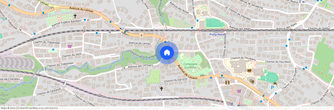 Avenue de Lavaux 6, 1009 Pully, VD