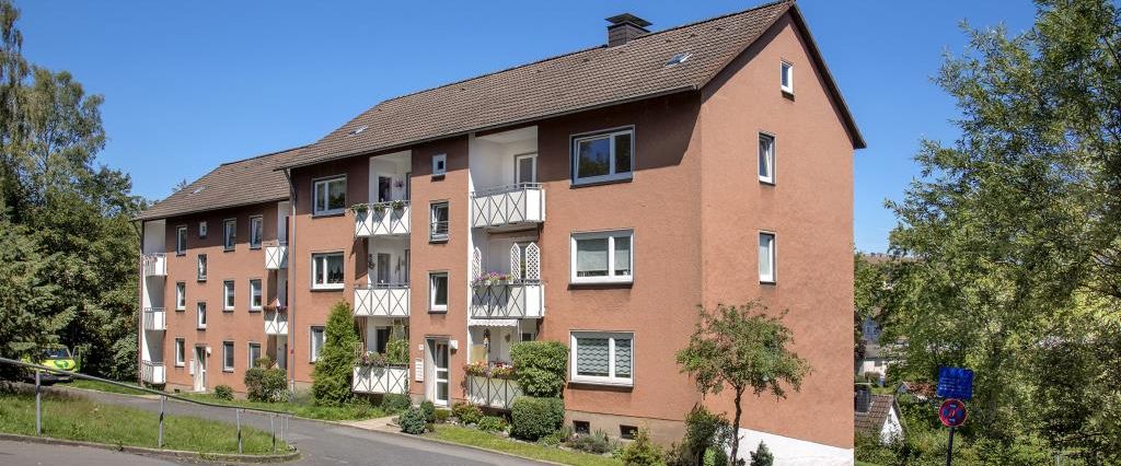 Demnächst frei! 4-Zimmer-Wohnung in Lüdenscheid Worth-Honsel - Photo 1