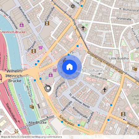 66113 Saarbrücken-Mitte - St Johann