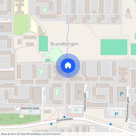 Fiskarnas Gata 166, Brandbergen