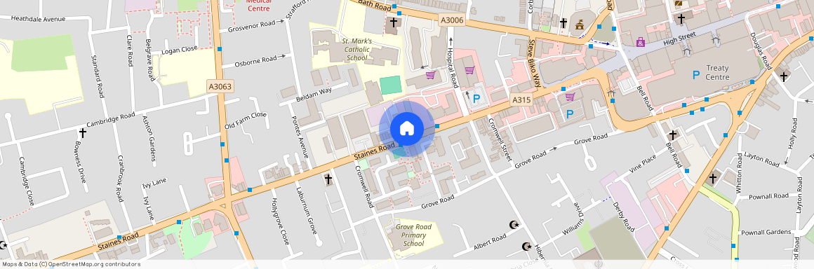 Staines Road, Hounslow, TW3