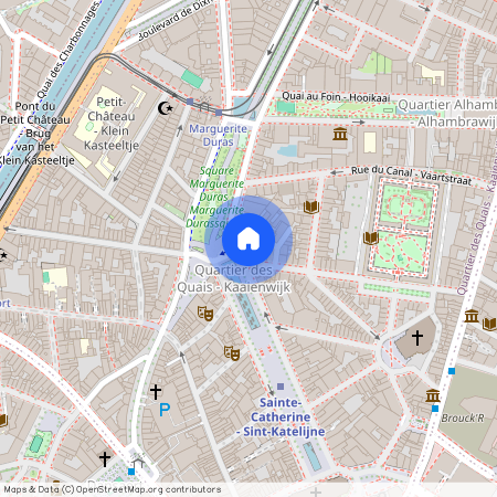 Quai à la Houille - Steenkoolkaai (Place Sainte- 9 / B2.2, 1000 Brussel