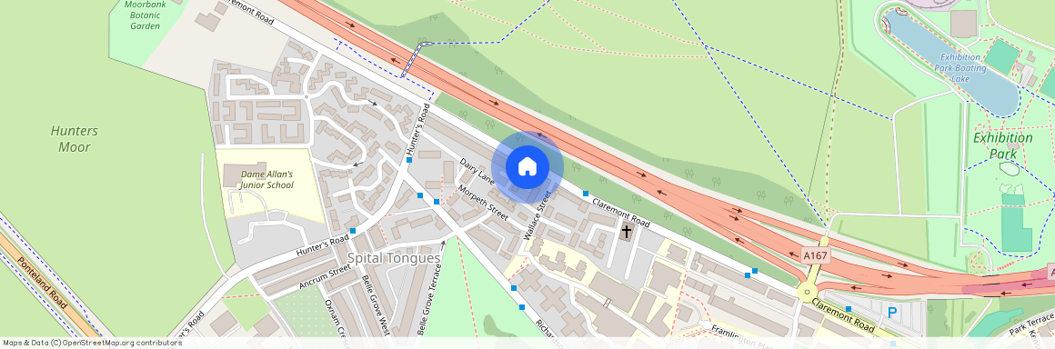 3 bedroom Student Maisonette to rent in Claremont Road, Newcastle Upon Tyne