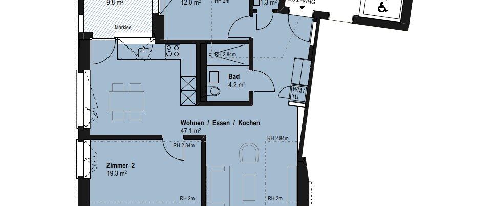 Erstvermietung beim Bahnhof Töss - Photo 1