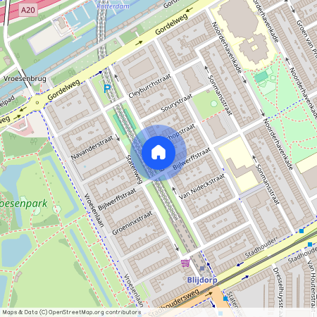 Blijdorp, 3039 JE, Statenweg, Rotterdam