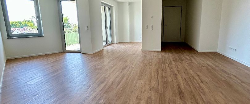 NEUBAU - 3-Zimmer-Wohnung im 1. OG mit Balkon (Nr. 3) Badewanne - Foto 1