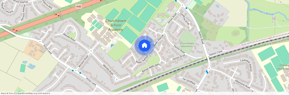 Bader Avenue, Churchdown, Gloucester, Gloucestershire, GL3